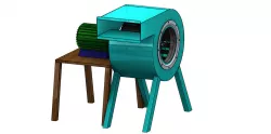 AIR BLOWER WITH ANIMATION