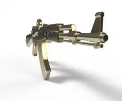 Ak-47 Necklace pendant