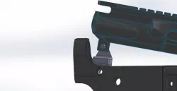 AR15 Cleaning Tool Spacer between Upper and Lower for 3D Printer