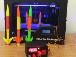Arduino Rocket Launcher for 3D Printed Rockets