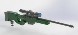 AWM Sniper rifle