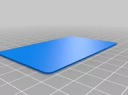 Credit Card Sized Card