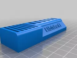 Custom USB stick and SD card holder