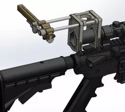 Customizable Cell Phone Scope Mount