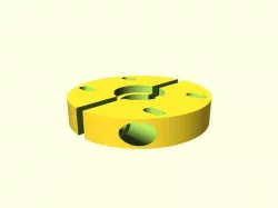 E3D V5/V6 Holder for Richrap 3DR