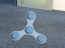Fidget spinner part modeling with catia