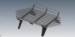 Fire Pit or Fire place Log Rack