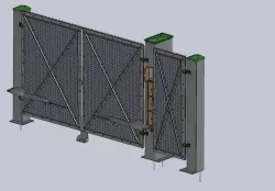 Gate and wicket
