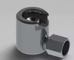 Grease Fitting - Std Button Head Connector pull on