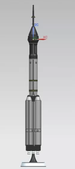 Heavy carrier rocket "Angara-A5P"