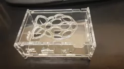 laser cut wood case for Raspberry pi 3
