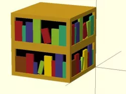 Minecraft Bookshelf