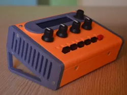 Mutable Instruments Shruthi-1 Synthesizer Printable Case