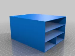 My Customized Customisable Mini Storage Rack V1.6