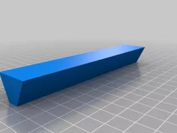 My Customized Desktop Nameplate for single or dual extrusion