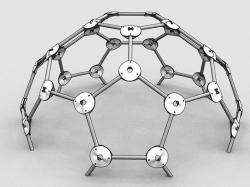 Geodesic Dome hubs for popsicle sticks by flipmarley, Download free STL  model