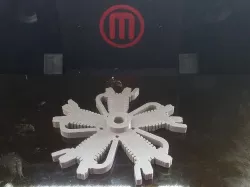 Radial engine dummy for RC plane 8mm mounting hole