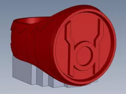 Red Lantern Ring