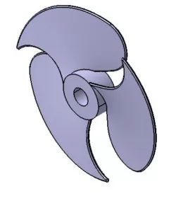 ship propeller blade