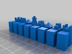 Simple Chess pieces