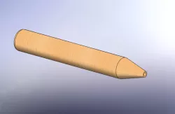 thick pen from wood
