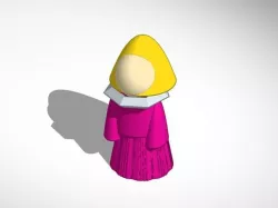 Tinkercad tinkered  lady fixed with netfab