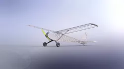 Wicherek 25 RC model airplane