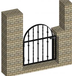wrought iron gate 3D Models | Page 1 | STLFinder