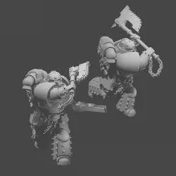 1k followers angry chainaxe madman