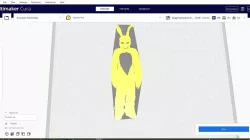 2D Silhouette/Stencil Donnie Darko Frank
