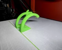 3D printer torture test with conveyor belt