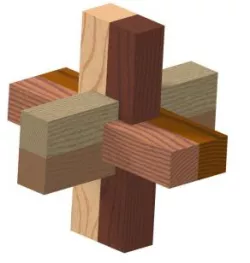6 piece burr puzzle