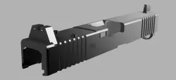 Airsoft RMR Cut Slide for G17 Gen 5
