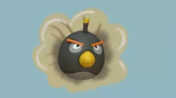 angry bird bomb
