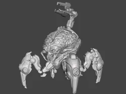 ARACHNOTRON - DOOM ETERNAL Articulated Hi-Poly STL for 3D printing