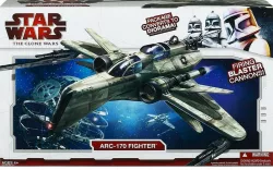 ARC 170 star wars Kenner hasbro toy repro parts