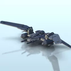 Arethusa spaceship 31 - Battleship Vehicle SF Science-Fiction