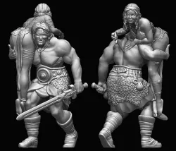 Barbarian and Friend