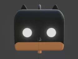 batman funko earring / pendiente batman estilo funko