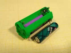 Battery holder for 3x 14500, AA