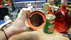 Bean can stash container
