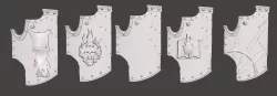 Bearers of the Word Boarding Shield