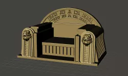 Boba Fett Jabba Palace Throne 3.75 & 6 Inch Figure Scales