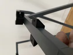 Bracket for Ikea Lerberg Trestle table/desk legs