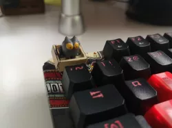 Cat simson keycap