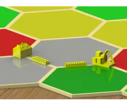 Catan Set - Custom - St. Loius