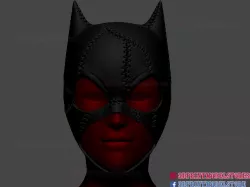 Catwoman Helmet Cosplay - Catwoman Cowl DC Comics