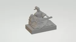 Chen Zhuo 3D model 3D print model