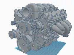 Chevy Camaro LS3 engine