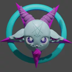chibi Baphomet